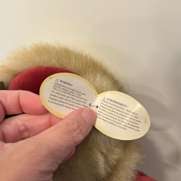 Vintage Bearington Collection Virginia #1072 Christmas Teddy Bear - Picture 10 of 11